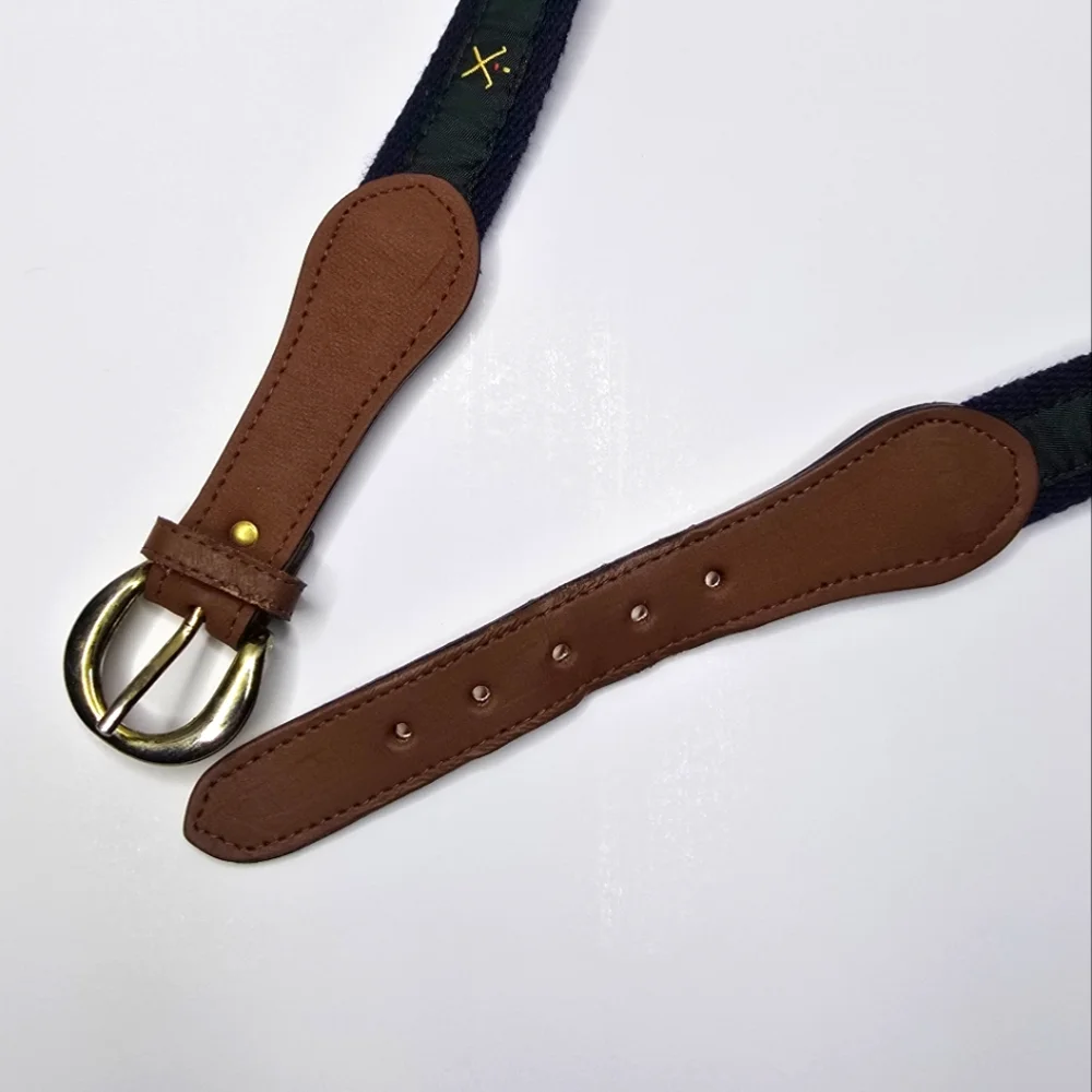 Vintage Ribco USA Boys Golf Theme Belt